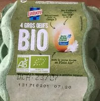 Mängden socker i 4 Gros Œufs Bio