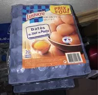 Mängden socker i Oeufs frais