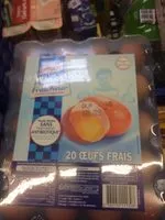 Mängden socker i Oeuf frais