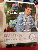 Mängden socker i Oeuf bleu blanc coeur