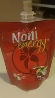 Socker och näringsämnen i Noni energy