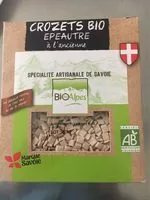 Mängden socker i Crozets bio épeautre a l'ancienne
