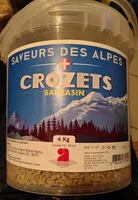 Mängden socker i Crozets Sarrasin