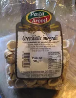 Mängden socker i Orecchiette Integrali