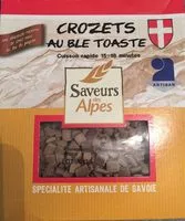 Mängden socker i Crozets au blé toasté