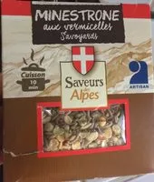 Mängden socker i Minestrone aux vermicelles