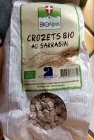 Mängden socker i Crozets bio au Sarrasin