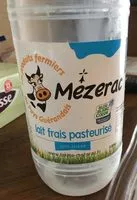 Mängden socker i Lait frais pasteurise demi-écrémé