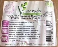 Mängden socker i Pointes d’asperges blanches