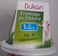 Mängden socker i Fin et onctueux - Fromage de Chèvre