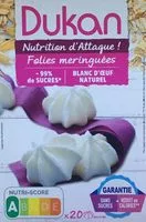 Mängden socker i Folies Meringuées Myrtille