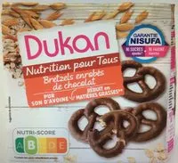 Mängden socker i Bretzels enrobés de chocolat