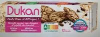Mängden socker i Biscuits au pur son d'avoine aux pépites de chocolat