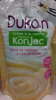 Mängden socker i Crème à la vanille à base de konjac