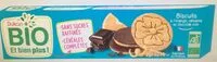 Mängden socker i Biscuits orange sésame et chocolat noir bio
