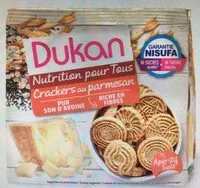 Mängden socker i Crackers au parmesan