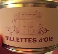 Mängden socker i Rillettes d'oie