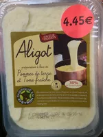 Mängden socker i Aligot