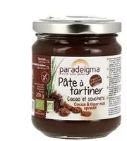 Mängden socker i Pâte à tartiner bio