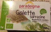 Mängden socker i Galette Sarrasine