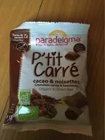 Mängden socker i P'tit Carres Choco 40G SG Bio