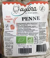 Mängden socker i Penne - Pâtes Maïs, Sarrasin et Riz