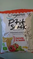 Mängden socker i P'tit Snack tomate et basilic