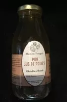 Mängden socker i Pur jus de poires