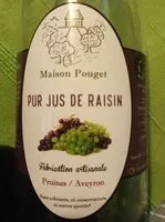 Mängden socker i Pur jus de raisin