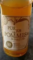 Mängden socker i Pur jus de pommes bio du pays d'Othe