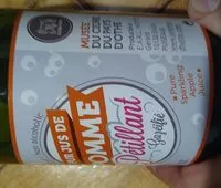 Mängden socker i Pur jus de pomme pétillant gazeifié