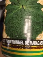 Mängden socker i Jeunes Feuilles De Manioc Ravitoto Cdal