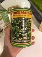 Mängden socker i Brèdes mafana
