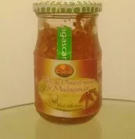 Mängden socker i Pâte de piment rouge de Madagascar