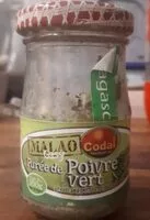 Mängden socker i Purée de poivre vert