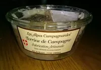 Mängden socker i Terrine de campagne