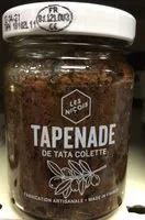 Mängden socker i Tapenade noire