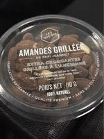 Mängden socker i Amandes grillées salées