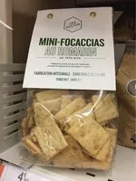 Mängden socker i Mini-Focaccia au romarin de Tata Rita