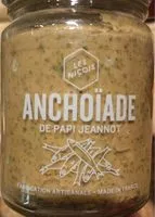 Mängden socker i Anchoïade