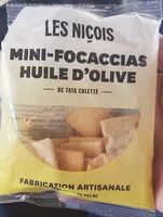 Mängden socker i Mini-Focaccias Huile d'olive