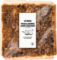 Mängden socker i Pissaladière sans anchois - 24 toasts