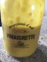 Mängden socker i Vinaigrette orange préssée et miel