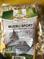 Mängden socker i Muesli sport