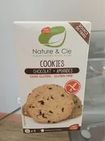 Mängden socker i Cookies Chocolat + amandes sans gluten