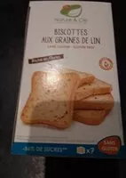 Mängden socker i Biscottes aux graines de lin