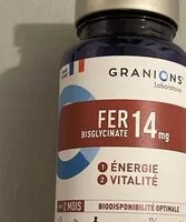 Mängden socker i Fer bisglycinate