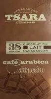 Mängden socker i Chocolat Fin Lait Madagascar Café Arabica
