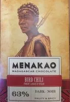 Mängden socker i Bird chili