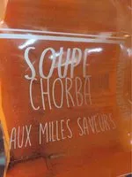 Mängden socker i Soupe chorba